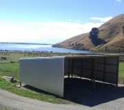 Pole shed finished